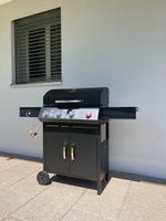 Gasgrill „Barbecue Grill Club” (Landi) – 4 Brenner, mit Abde