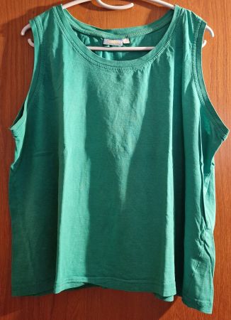 Sommertop/Tanktop von Green Village, Gr. XL, Grün