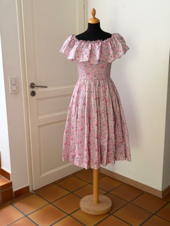 Festliches Sommerkleid, Unikat, Gr. XS