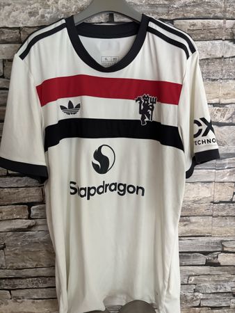 Fussballtrikot Manchester United Adidas Grösse XL