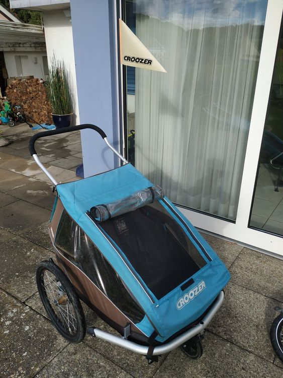 Fahrradanhanger Zwei Kinder
