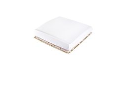 Dachlüfter Thule Omnivent 12V Einbaumaß 40 x 40 cm Haube wei