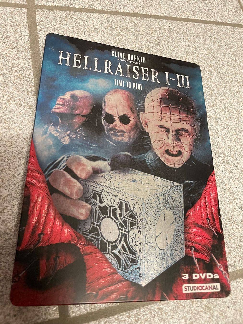 Tutti i DVDs: Hellraiser 1-3 - Steelbook [3 DVDs] – Usato da Eschen venduto da 33shaggy33