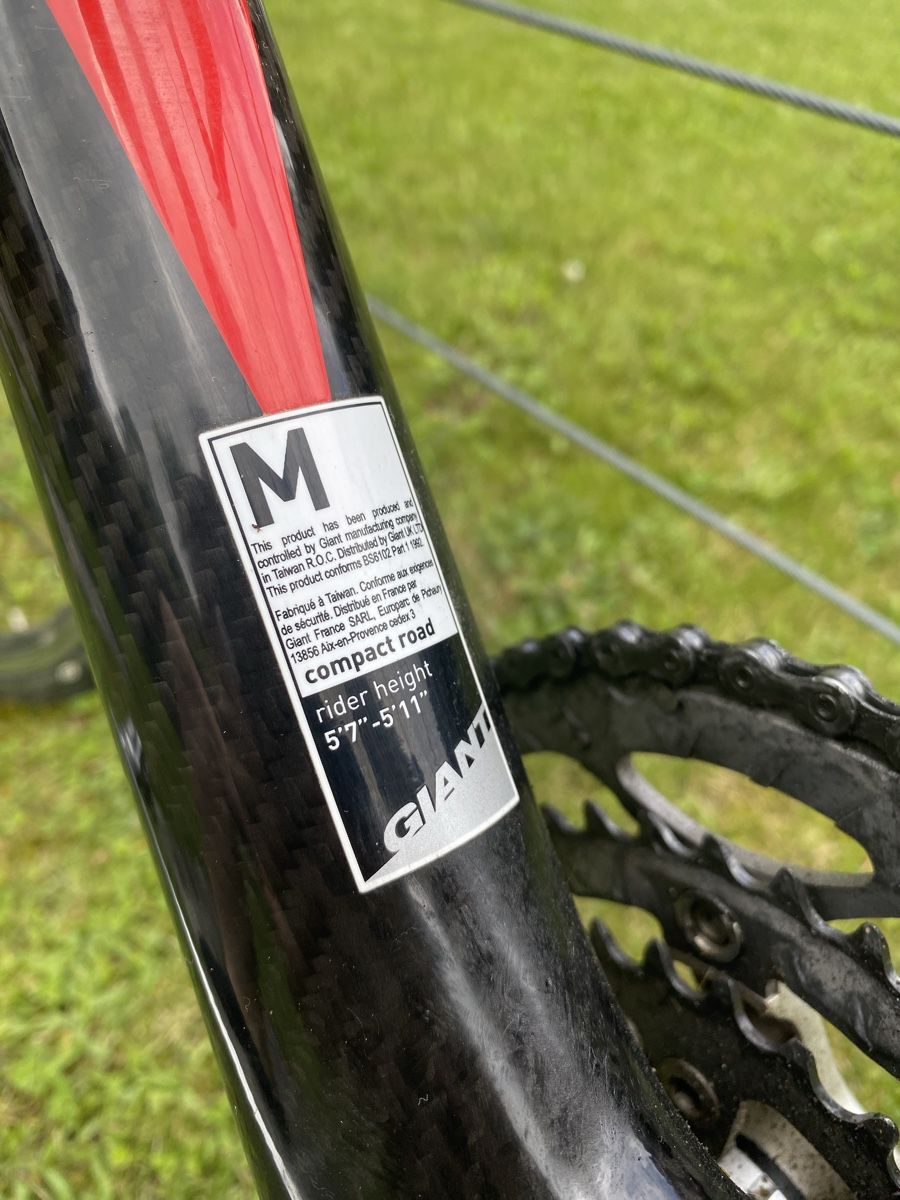 Giant Biciclette: Giant Carbon Rennrad Grösse M – Usato da Wiezikon b.Sirnach venduto da talamona94 3