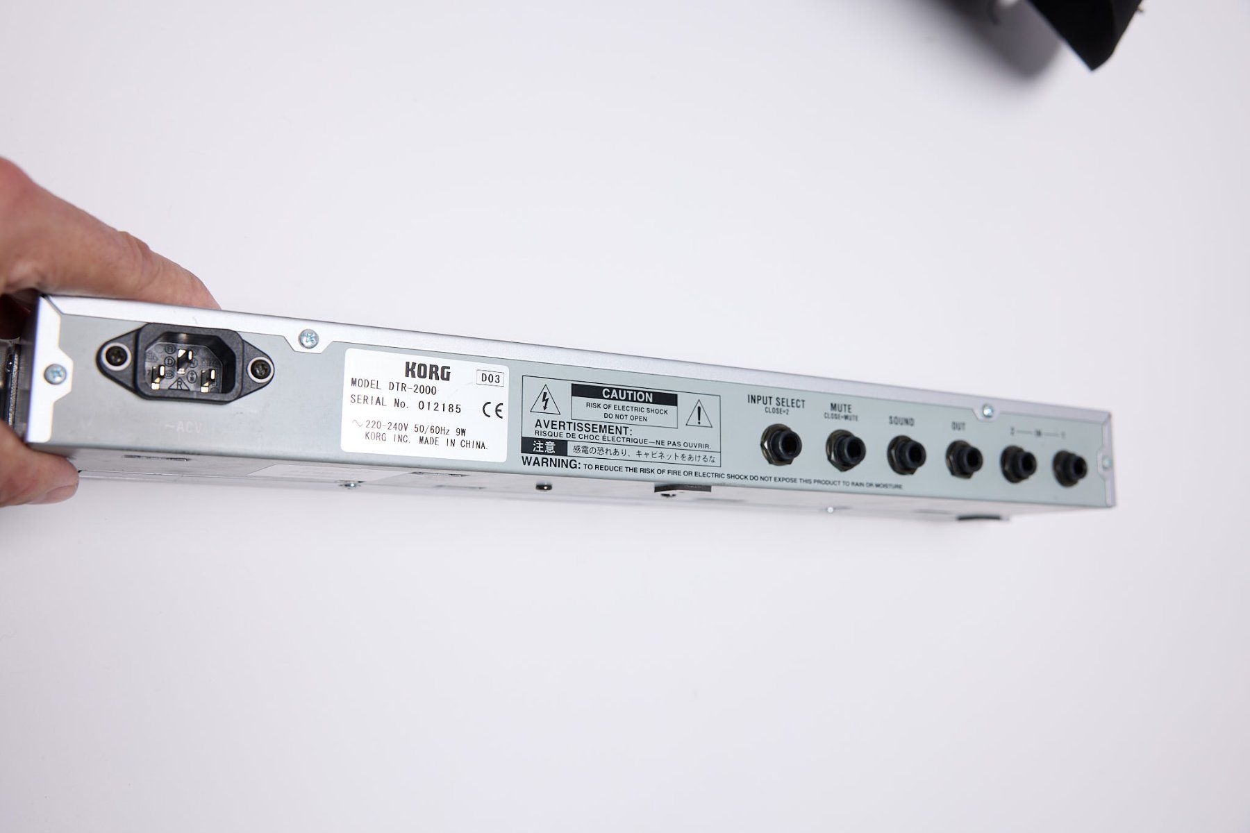 Strumenti musicali: Korg DTR2000 digital tuner + étui de transport! – Usato da Prêles venduto da nikehatzfeld 2