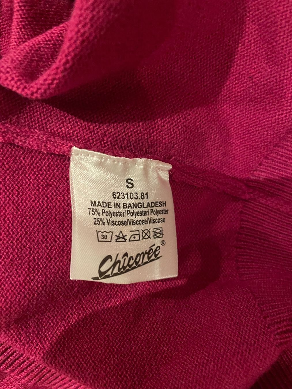 Maglioni & Felpe: Rollkragen Pullover, Farbe Fuchsia, Grösse S – Usato da Niederweningen venduto da sho_mb8y 1