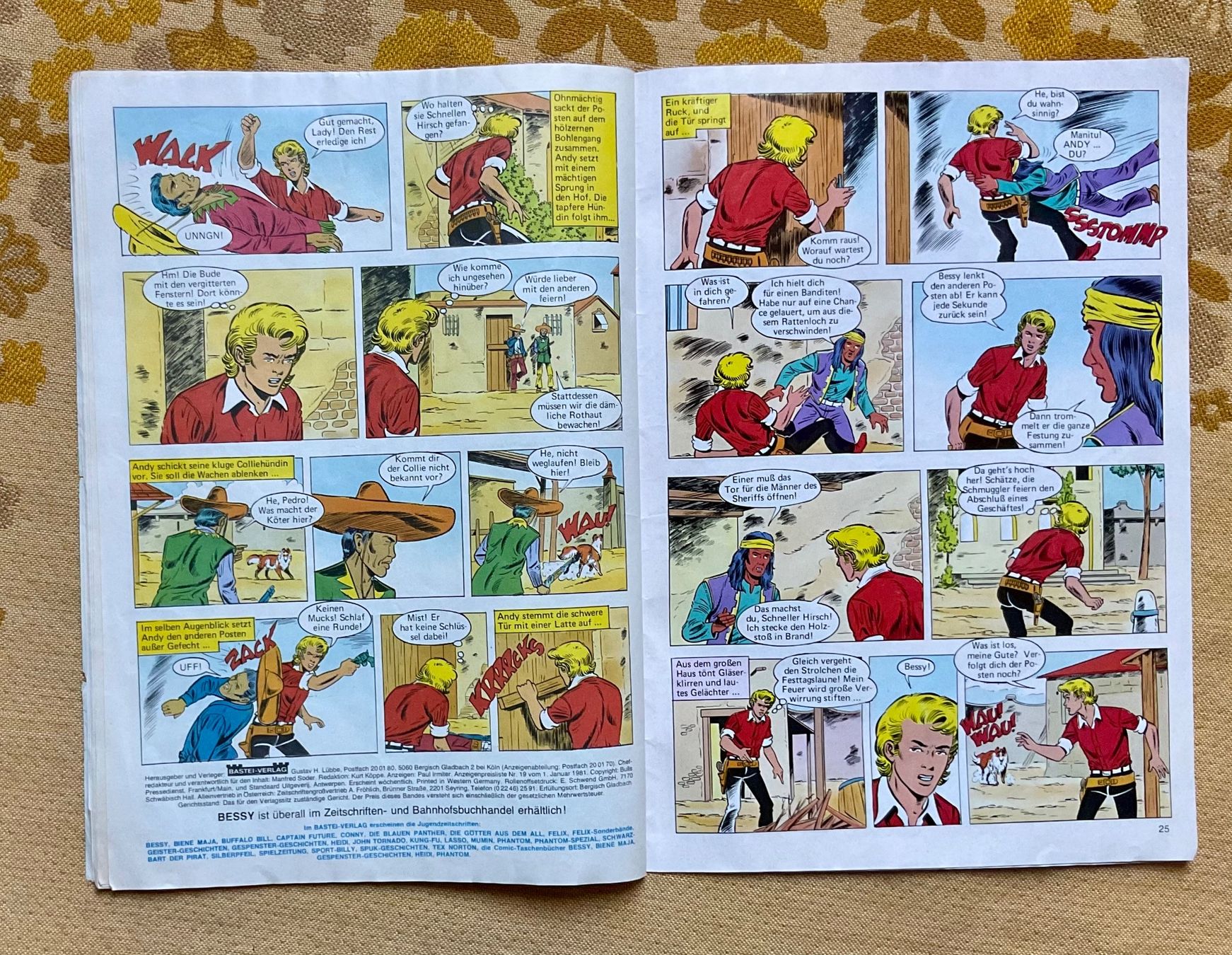 BD: Bessy Heft Nr 765 von 1981 ? – D'occasion à Endingen par nathan05 6
