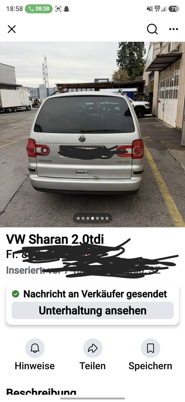 VW Autos: vw sharan – Gebraucht aus uznach von camikj 3