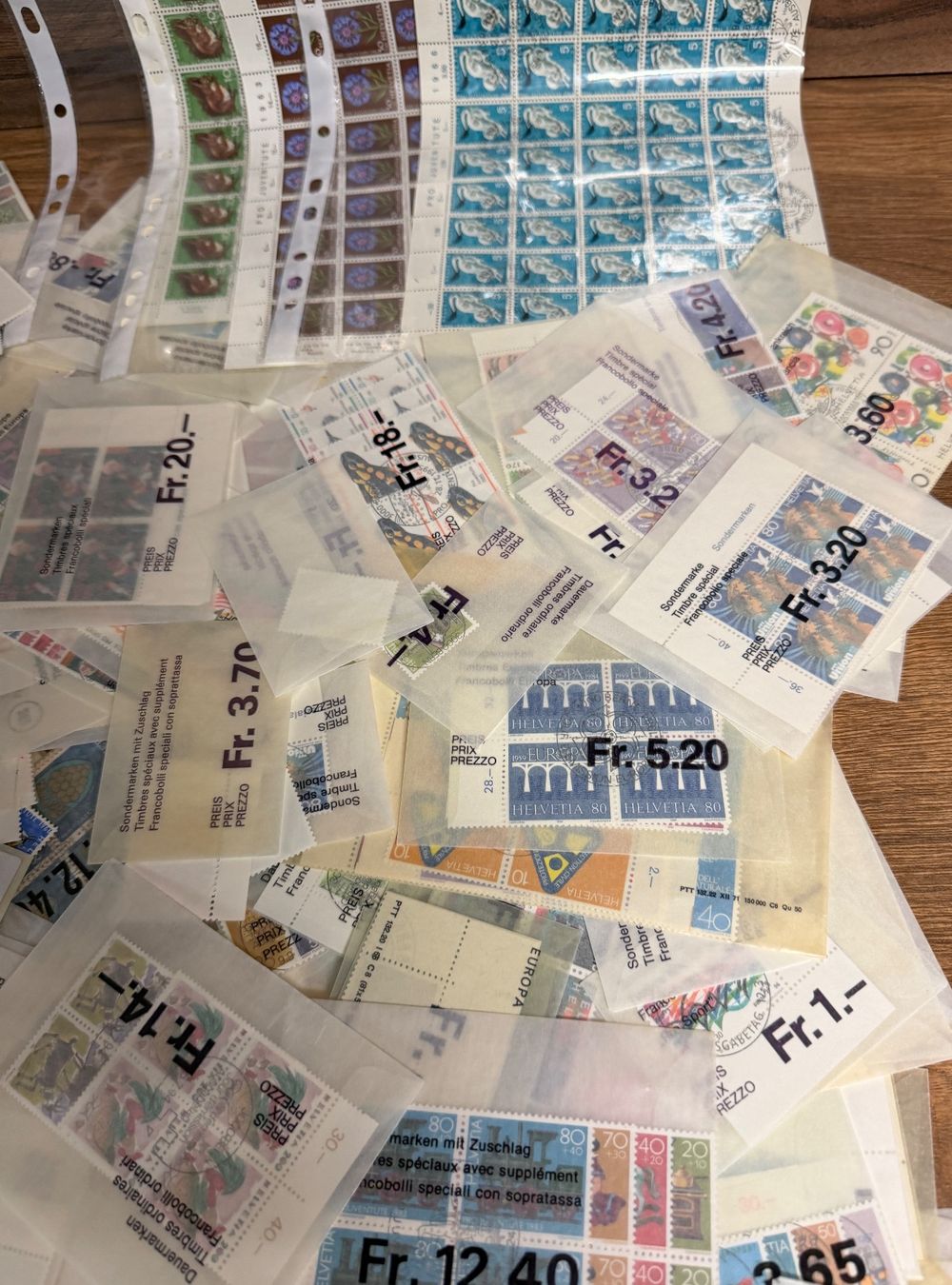 Tous les timbres: Konvolut Schweizer Briefmarken gestempelt – D'occasion à Nussbaumen AG par olitech5415 3