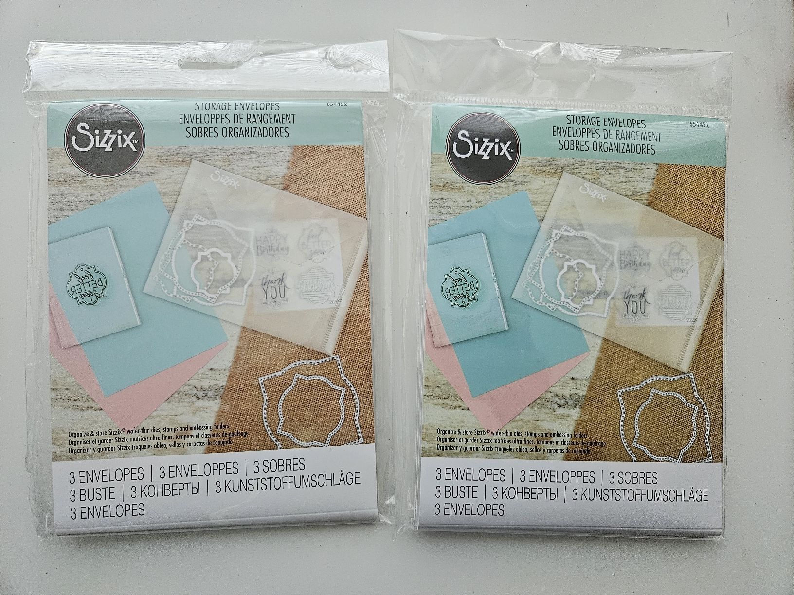 Sizzix Kit bricolage: Sizzix Kunststoffumschläge – Nuovo e nell'imballaggio originale da Dierikon venduto da pizziletta