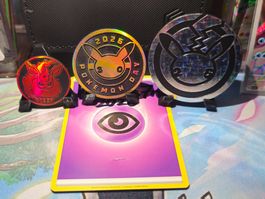 1x Pokémon Münzen Aufsteller (Schwarz) - 3D Druck