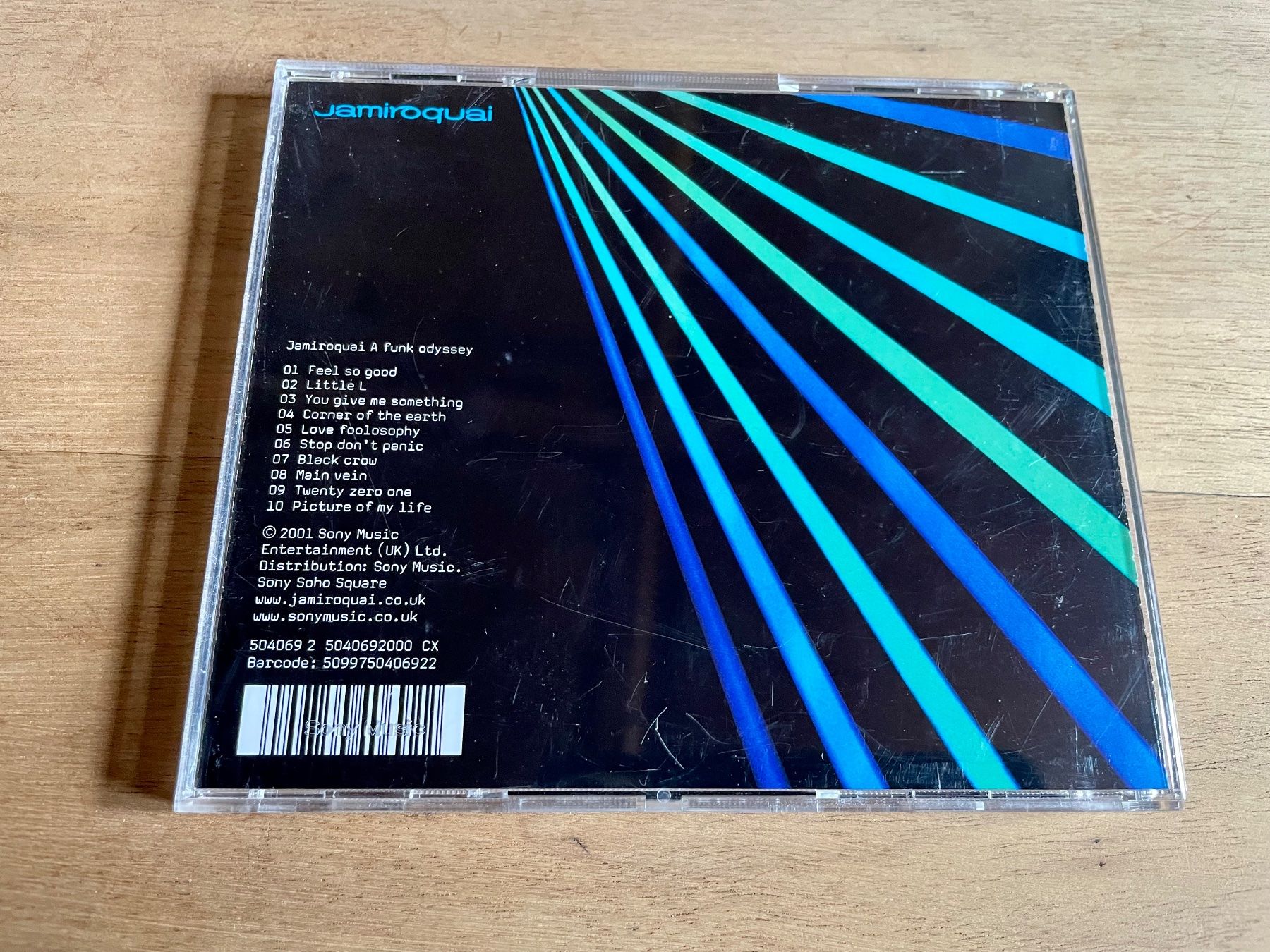 CD: Jamiroquai - A funk odyssey - CD – Usato da Pontresina venduto da il-bain 1