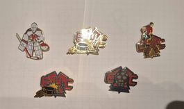 Pins, vom EHCB, sehr schöner Zustand, 5Stk. 4 verschiedene