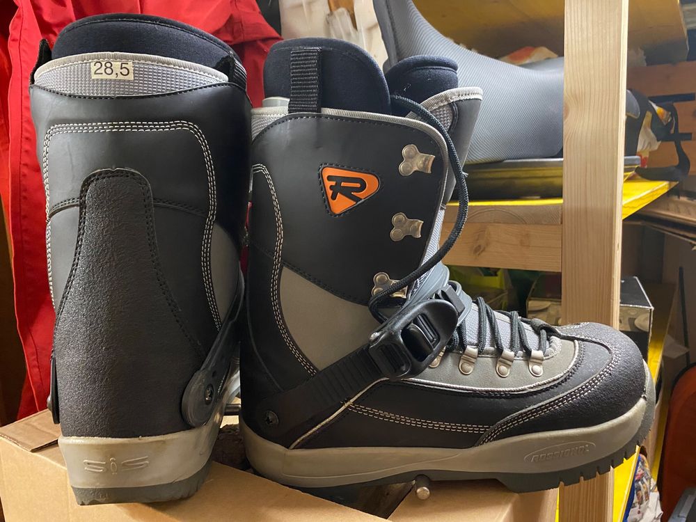 Snowboard rossignol step in bindung plus schuhe gr43 kaufen auf ricardo