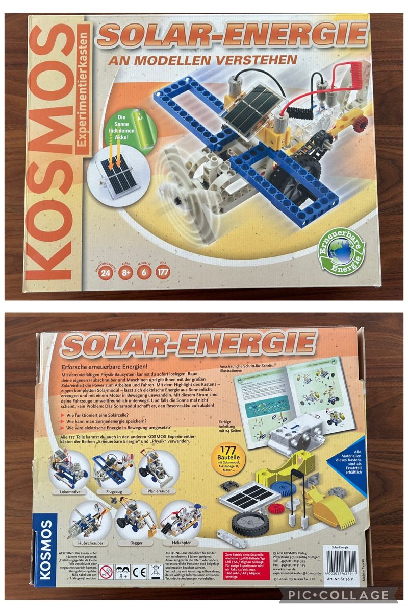 Kit di costruzioni: Kosmos Solar- und Windenergie – Usato da Schöfflisdorf venduto da Family04 4