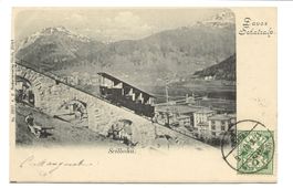 Davos (GR) Schatzalp-Bahn - Standseilbahn - 1902