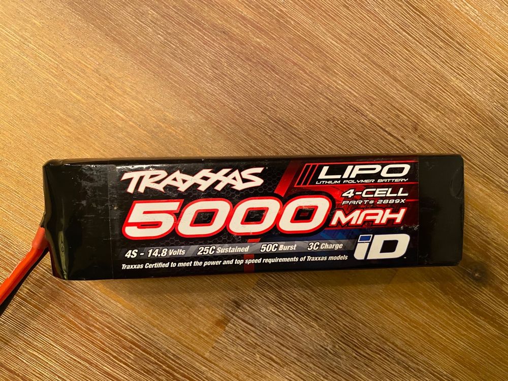 DXF 2 pacchi batteria LIPO, 4S LIPO 14,8 V 8400 mAh 120 C per auto e camion RC scala 1/10 e 1/8, spina EC5, lipo 4s ideale per Emaxx, Bandit, Rustler, Axial