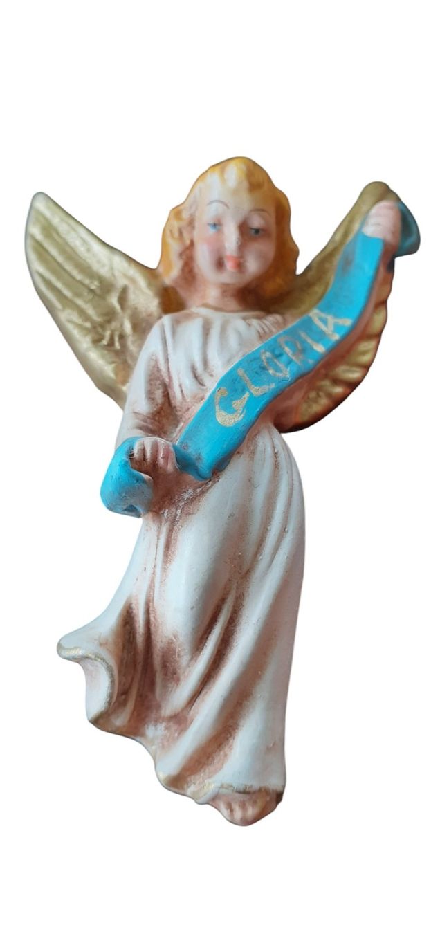 Statuette: Krippenfigur Engel antik – Usato da Mörschwil venduto da wunderkiste44