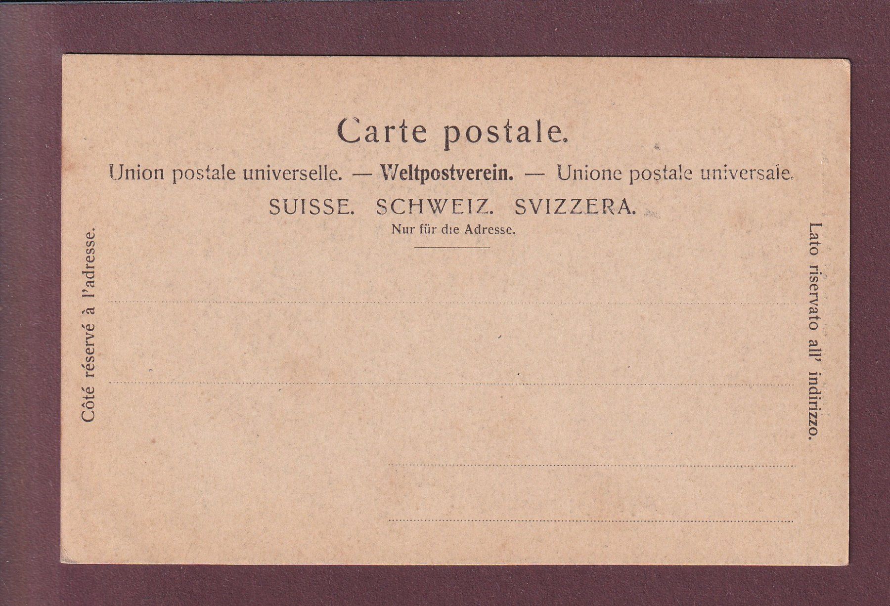 Cartes postales: HOSPENTHAL - Glatt – D'occasion à Pully par nicecards 1