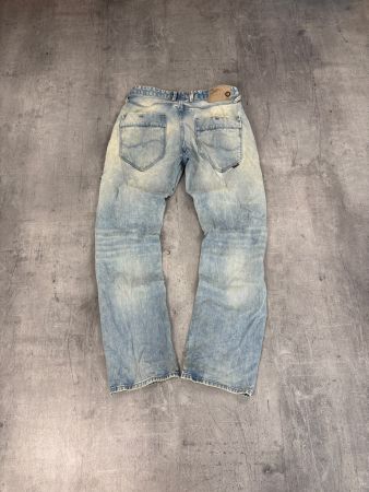 Vintage Y2K Straight Baggy Jeans (S)