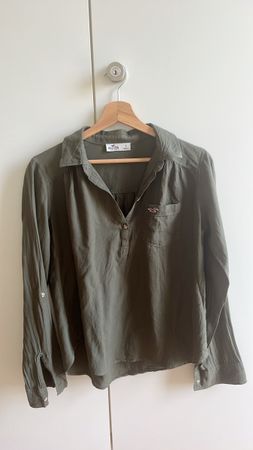 Hollister Shirt Khaki Size S