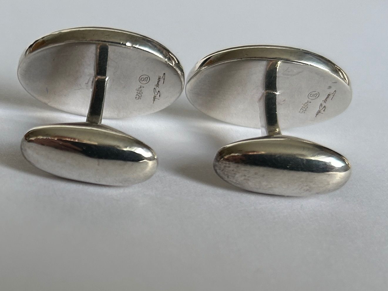 Gemelli: Thomas Sabo - Manschettenknöpfe 925 Silber – Usato da Chur venduto da Pott 5