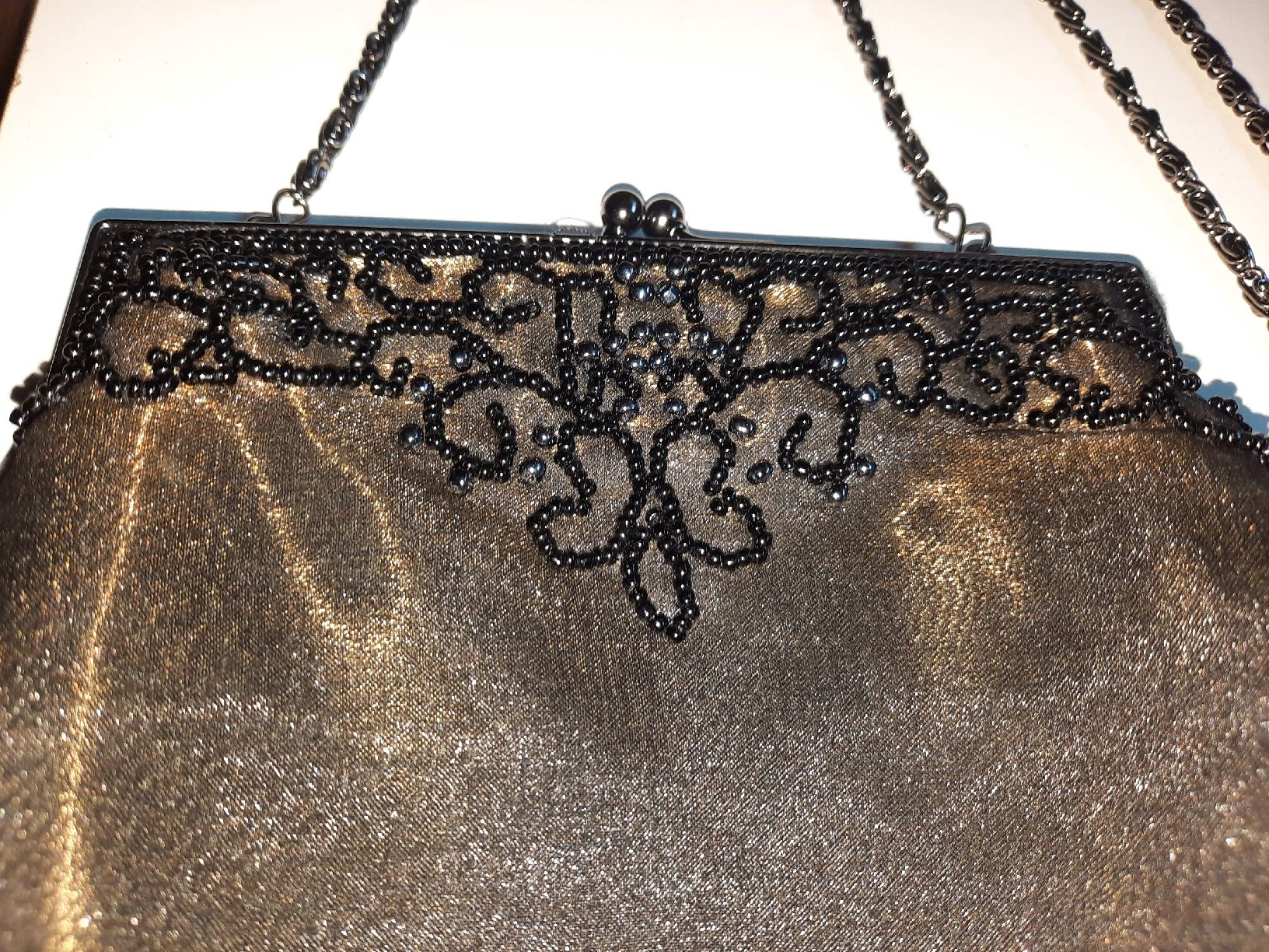 Taschen für Damen: borsetta/ pochette vintage ricamata con perline – Gebraucht aus Biasca von Old_6blh