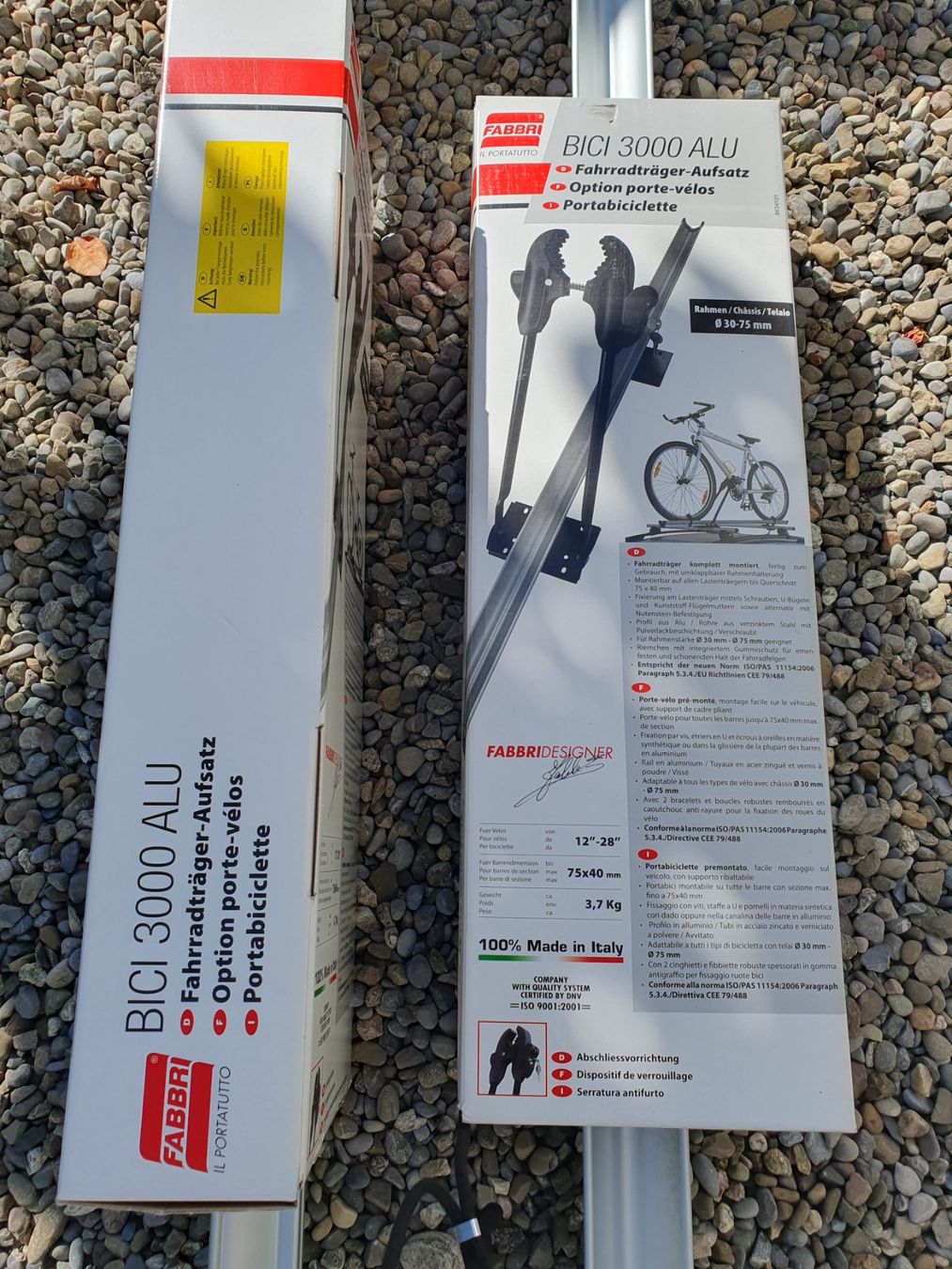 Fahrradhalterungen: Fahrradträger-Aufsatz Alu – Neu und originalverpackt aus Bremgarten AG von Yxudvzfiu 2