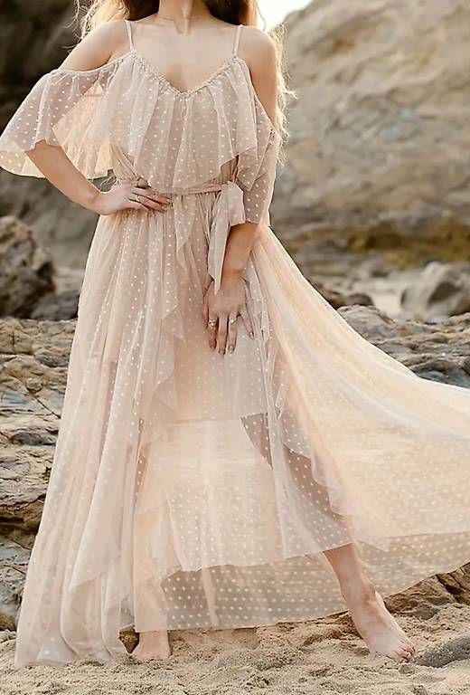 Vestiti: Kleid beige Gr. XL – Usato da Luzern venduto da Donky_king 4