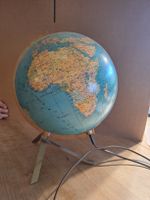 Vintage Globus 60er 70er Mid-Century (Kabel ok/Birne?)