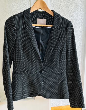 Blazer, schwarz mit weissen Punkten (Orsay)