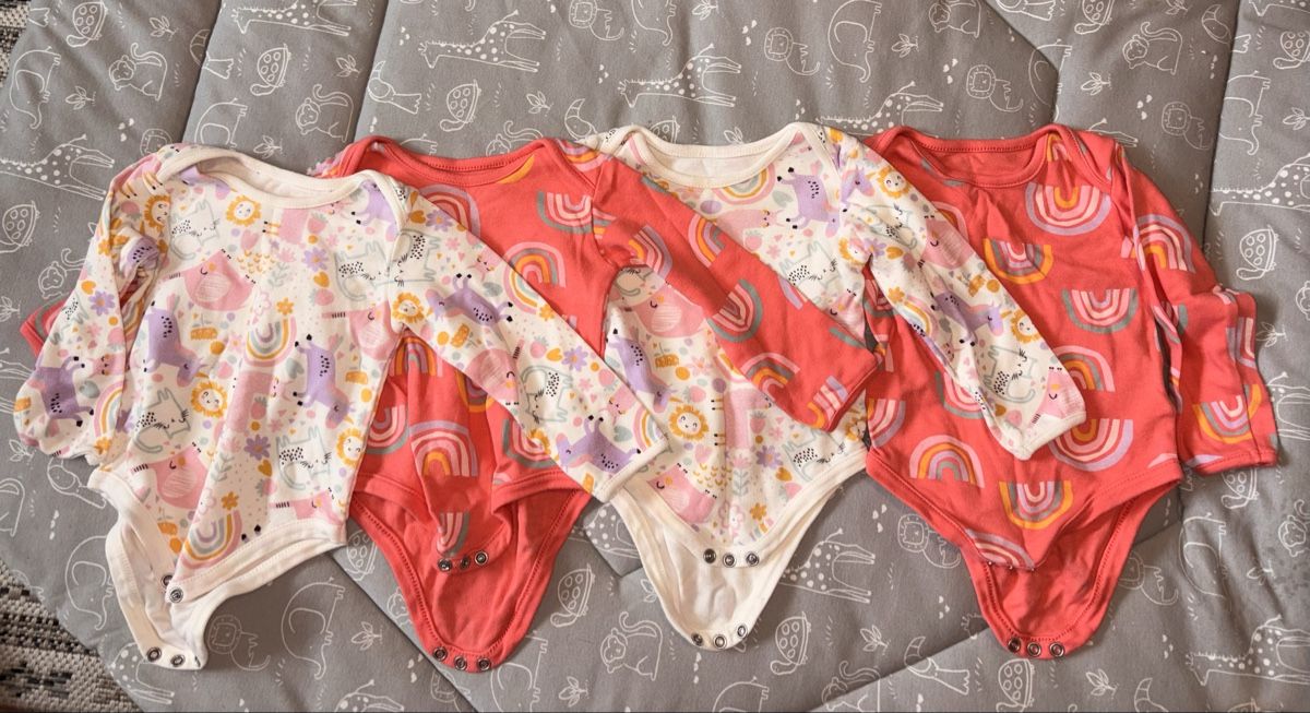 Lotti & Set di vestiti: Baby Mädchen Body 4-6 Monate  – Usato da Wolfwil venduto da kar_dg85