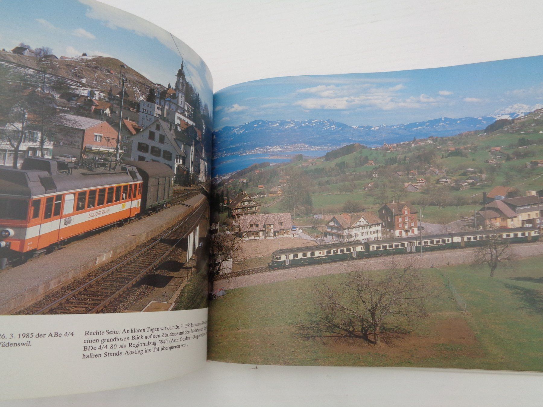Livres: Die Schweizer Bahnen - Eisenbahn u. Landschaft 160 Bildern – D'occasion à Chur par Oregano1 3