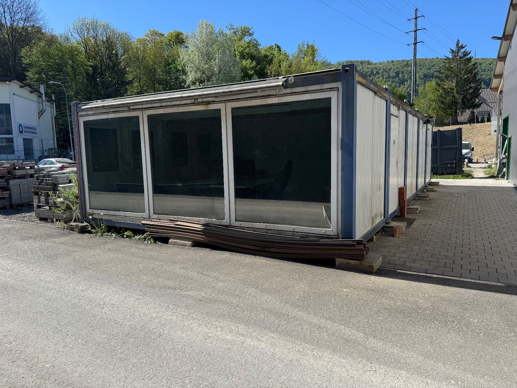 Baucontainer: Bürocontaineranlage Condecta – Gebraucht aus Dulliken von PWU92
