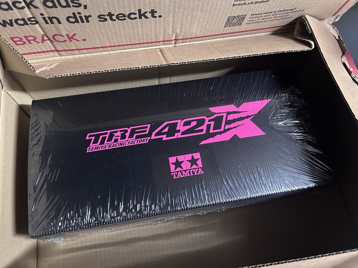 Tamiya Modellismo RC: Tamiya TRF421X NIB NEU versiegelt – Nuovo e nell'imballaggio originale da Kestenholz venduto da ask_9wxb 1