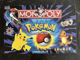 Pokémon Monopoly Sammler-Ausgabe Parker/Hasbro komplett