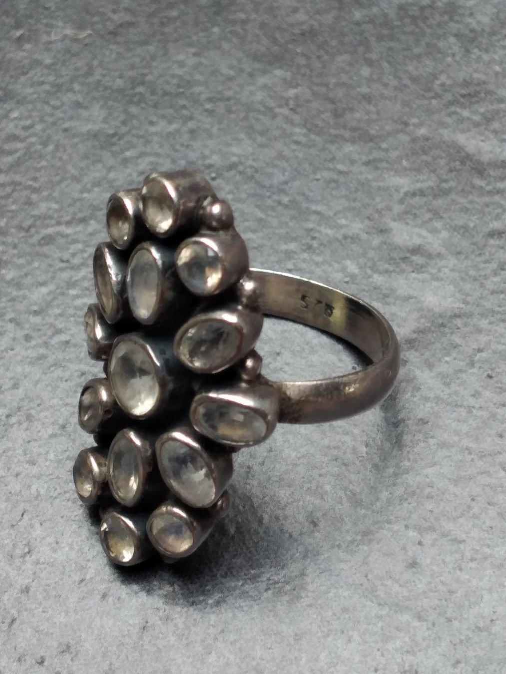 Ringe: Bague avec pierres de lune – Neu (gemäss Beschreibung) aus Boussens von mgerma54