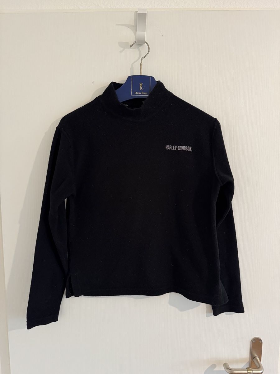 Pullover & Sweatshirts: Harley-Davidson Fleece-Pulli, Schwarz, Damen, vintage, – Gebraucht aus Wetzikon ZH von Jan_wojt