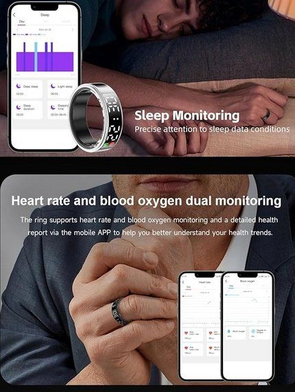 Smartwatch: Smart Ring mit Multifunktionsdisplay – Usato da Sachseln venduto da Sensus 5