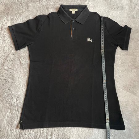 Burberry Brit Polo Shirt Schwarz Nova Check Gr. M