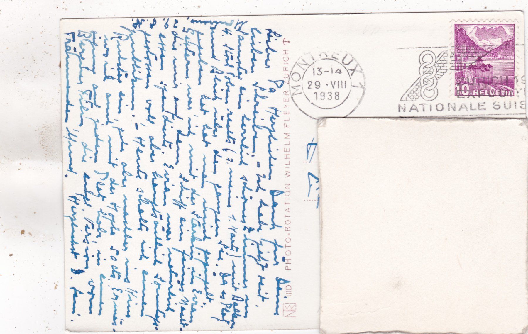 Cartoline postali: Ouchy le Quai 1938 – Usato da Herisau venduto da Lisegrat2008 1