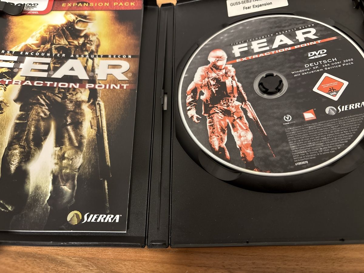 Giochi: PC Spiel FEAR Extraction Point Expansion Pack Deutsch – Usato da st.gallen venduto da Garagen_Verkauf 1