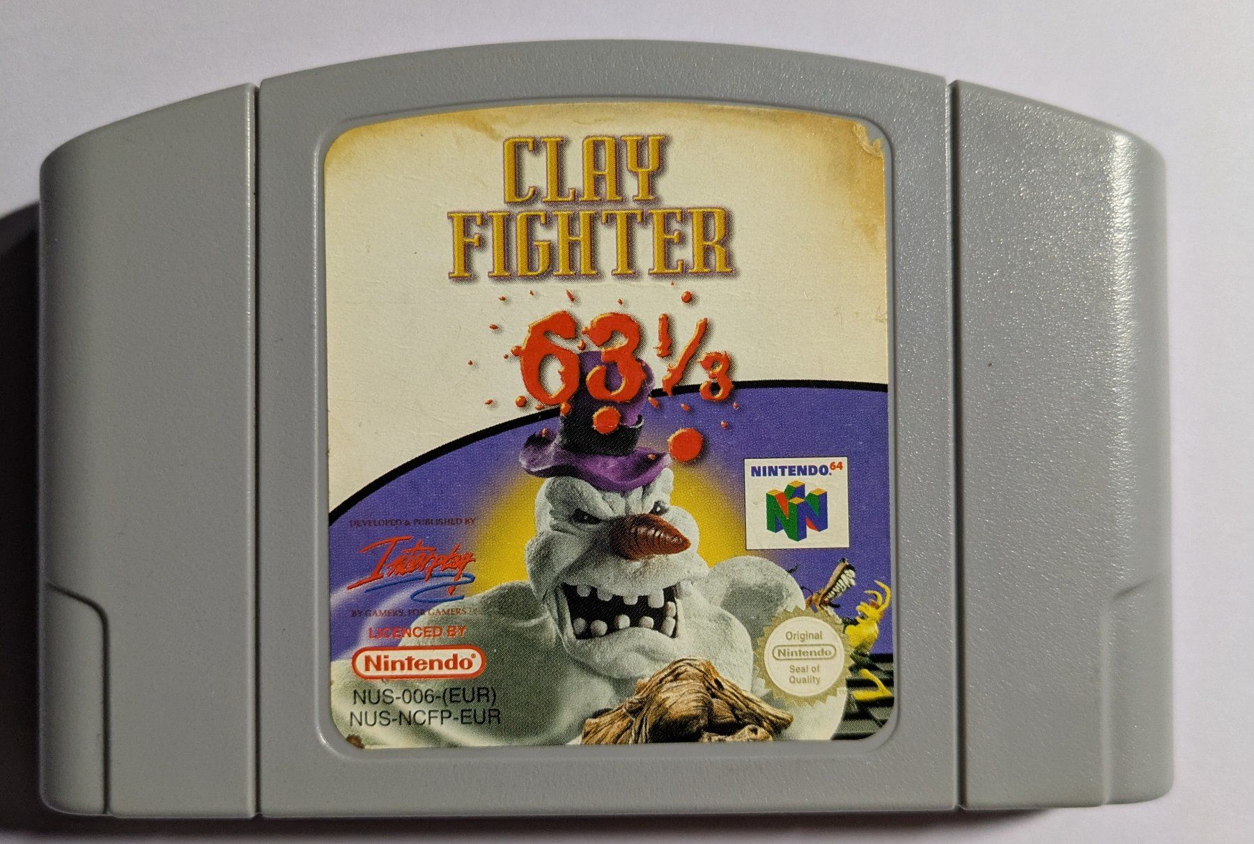 Nintendo Spiele: Clay Fighter 63 1/3 – Gebraucht aus Bubikon von el-ectronico