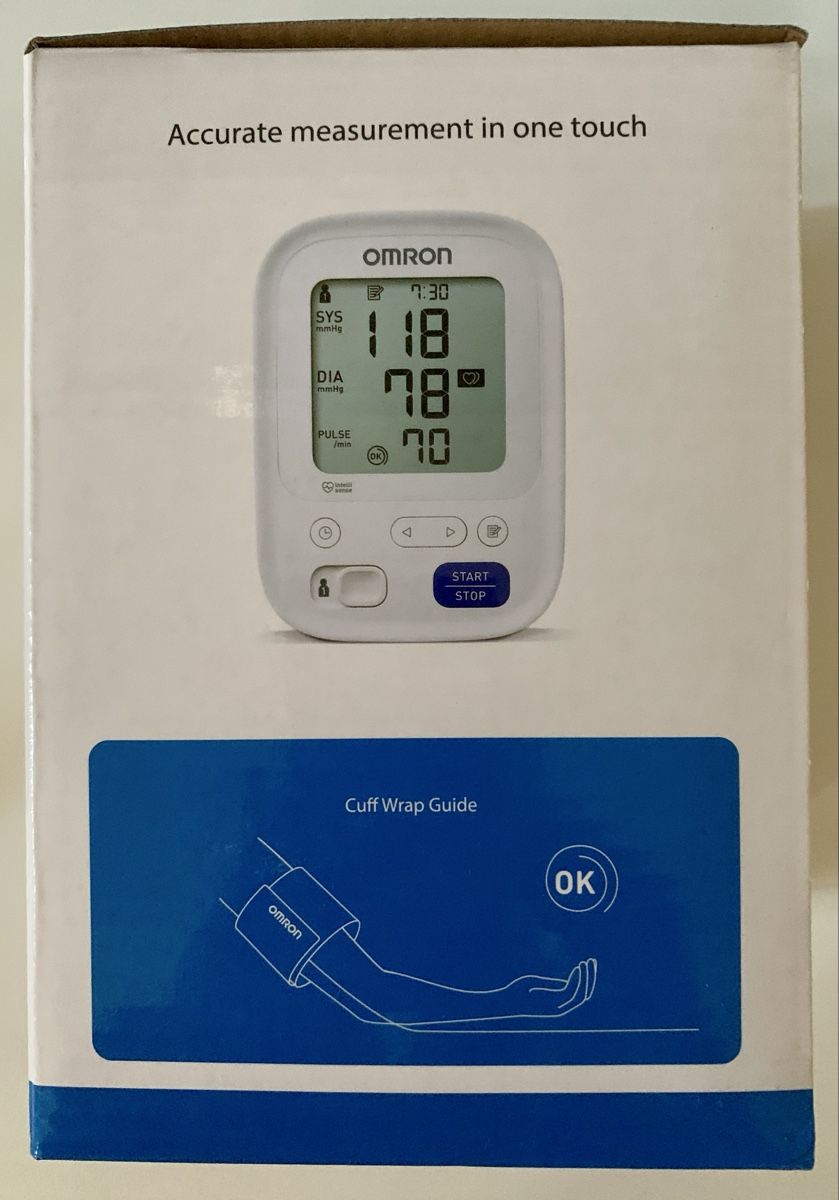 Omron Messen: Blutdruckmessgerät Omron – Neu und originalverpackt aus Fraubrunnen von Hallokirche 1
