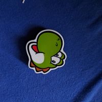 Kinder Joy Super Mario Yoshi Stift-Deko
