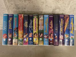 14 Walt Disney VHS Kassetten