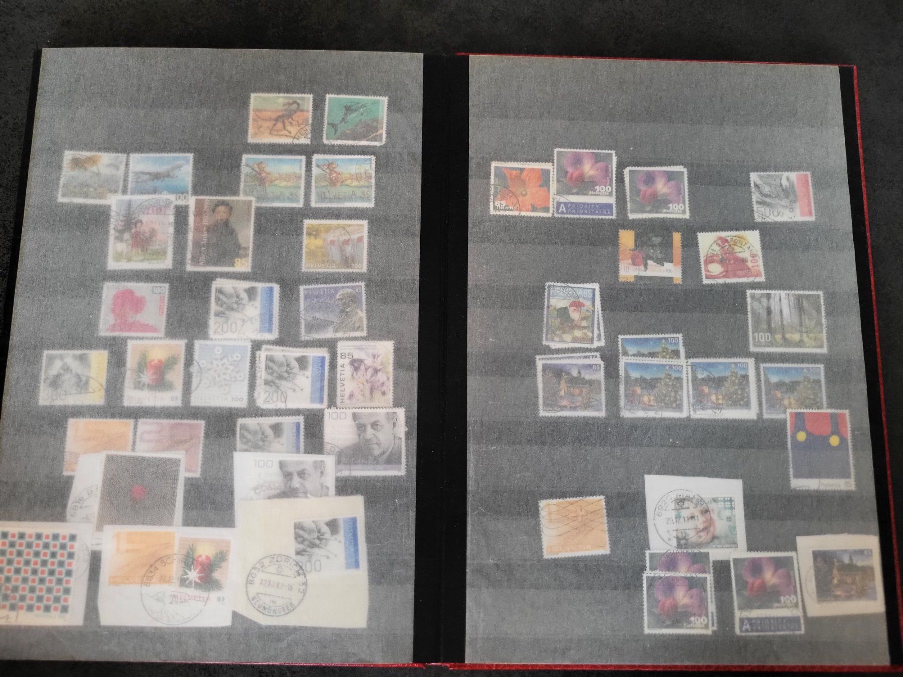 Tutti i francobolli: Sammlung Album Schweiz – Usato da Rümlang venduto da Turrin 7