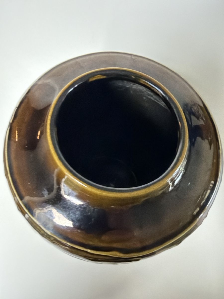 Vasi & Recipienti: Fat Lava West Germany Vase Olive – Usato da Gossau SG venduto da sushifactory 4