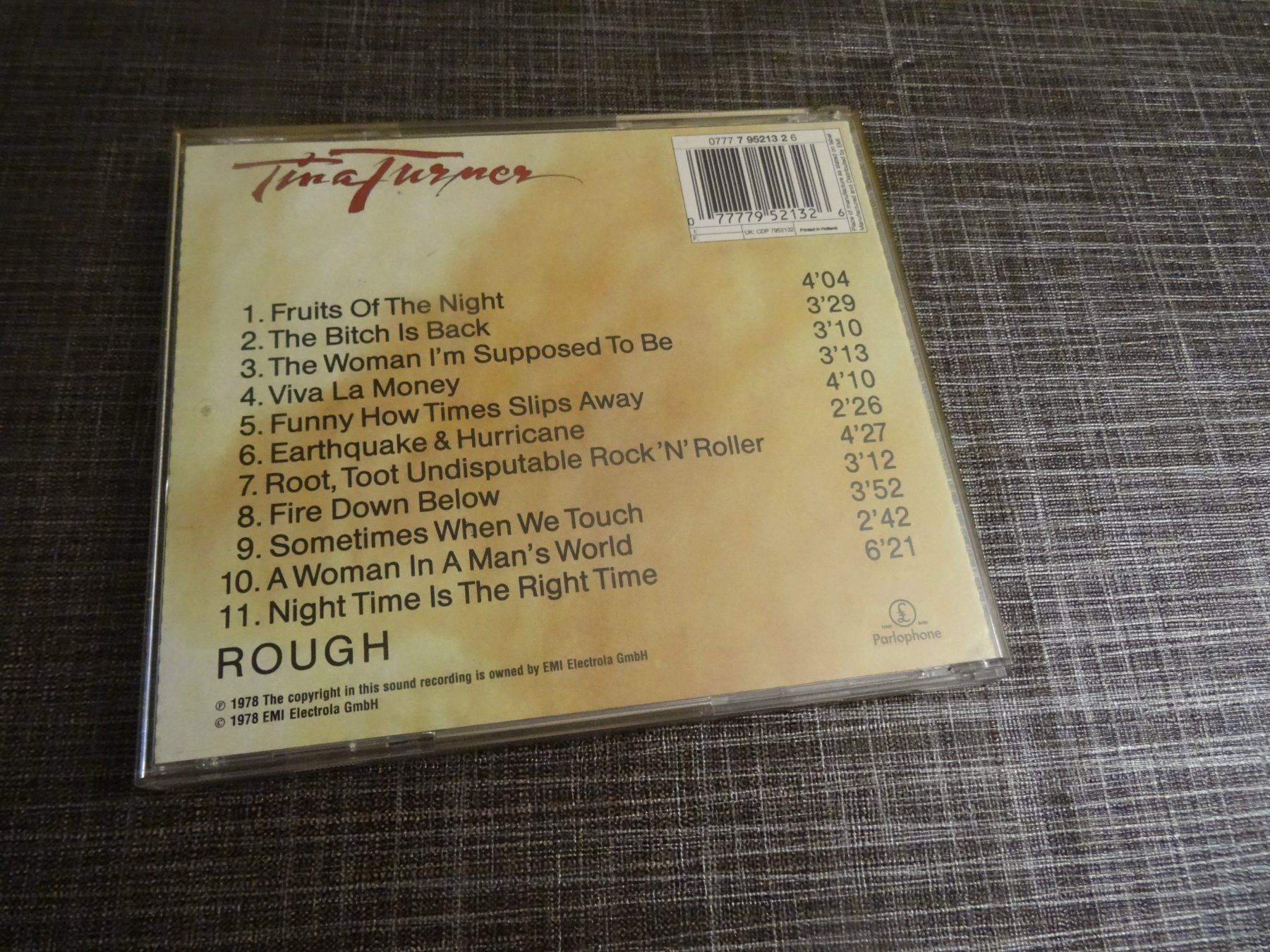 CD: Tina Turner - Rough CD – Usato da Olten venduto da Disc-Ausverkauf 2