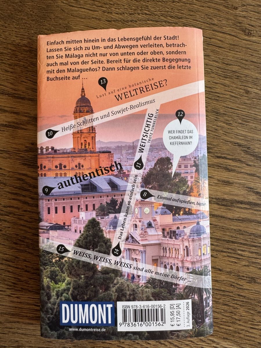 Livres: Malaga Reiseführer – D'occasion à Bern par Lena__05 2